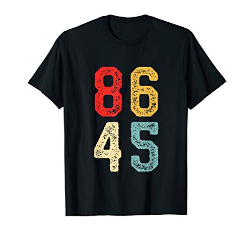 8645 Vintage Retro Classic 86 45 Impeach Anti Trump T-Shirt