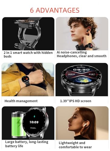 Montres connectées avec écouteurs intégrés et bruit blanc bébé - 7