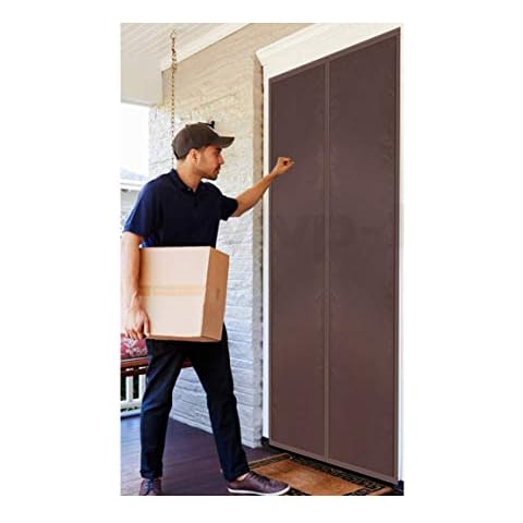 Flei Screen Doors 225x225cm, Mesh curtain Cover
