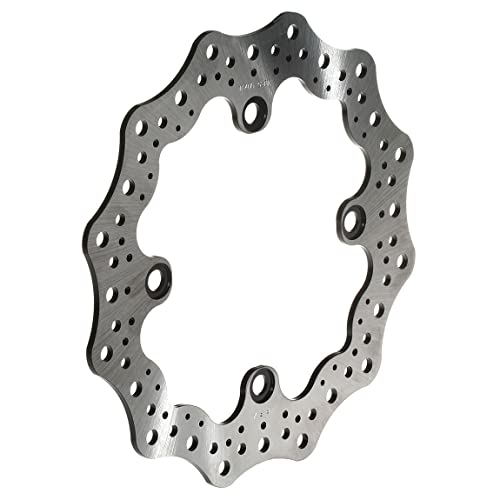 Disque de frein arrière RFX Fxbd 10405 55bk noir en acier haute durabilité