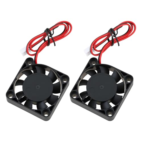 eMagTech 2 ventiladores axiales sin escobillas de 5 V CC EB40100S2-999 para routers y decodificadores, 40 x 40 x 10 mm