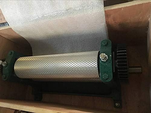 Manual Beeswax Plate Sheets Mill Machine Bee Wax Rollers Stamper Printing Machine 3.4inch Aluminum Alloy Roller