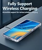 FNTCASE for Samsung Galaxy S25-Ultra Case: Military Grade Drop Protection Anti Yellowing Cell Phone Cover - Rugged Shockproof Protective Bumper Transparent Cases(Clear) - Image 4