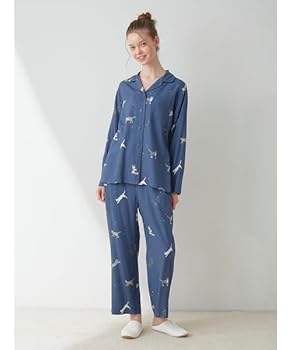 Amazon | [ジェラート ピケ] ネコ柄シャツ PWFT241319