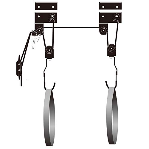 Rack de teto para caiaque,Elevr de caiaque com sistema de polia suspensa Suporte para teto de caiaqu