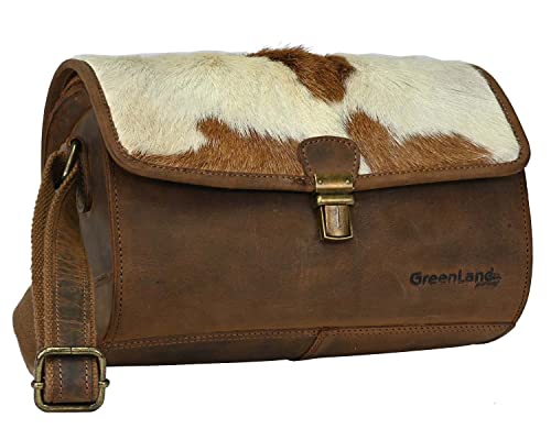 Preisvergleich Produktbild Greenland-Natur- Natural Combination Shoulder-Bag 28x16x22