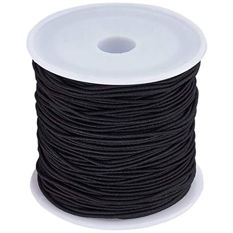 Wankko 1.0MM Elastic Cord, 110 Yard (Black) Cover