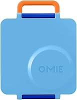 Vista 7 de OmieBox Bento Box para niños - Lonchera Bento aislada con termo a prueba de fugas aislado al vacío con 3 compartimentos, dos zonas de temperatura