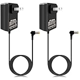 HUZUM 2 Pcs 4.5V Power Adapter Compatible with Lemax Lighted Accessory # 74706 Christmas Village Houses Playground Display 34988A Spooky Town Collection 64518 lemax Power Adapter 4.5v