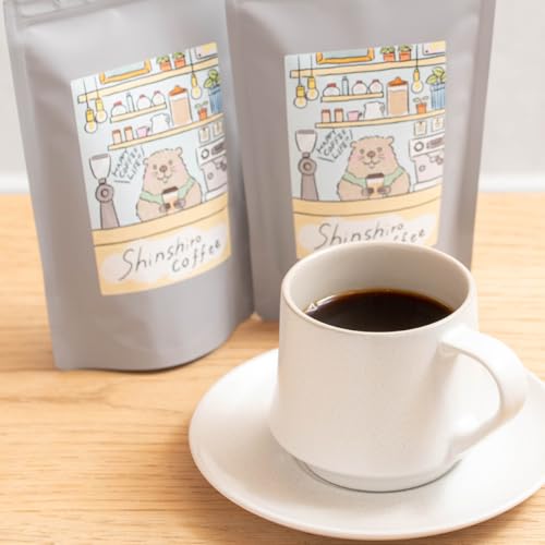 しんしろ珈琲 ＼ロースターがセレクト!/珈琲豆3種飲み比べセット[豆タイプ](合計300g・各100g×3種) コーヒー コーヒー豆 豆[しんしろ珈琲]