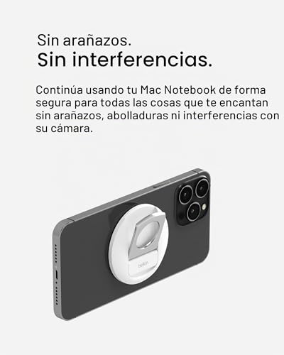 Soporte MagSafe Belkin elimina la mala calidad de webcam usando iPhone en Mac 6