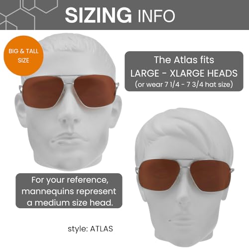Image of proSPORT Blue Light Blocking Sunglasses - HD Copper Amber Metal Aviator Reduce Eye Strain Better Sleep