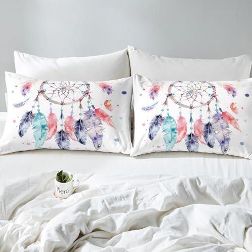 Feelyou SX15722ZSJ2 QUEEN Dreamcatcher Duvet Cover Boho Dream Catcher Bedding Set Bohemian Style Comforter Cover thumb #3