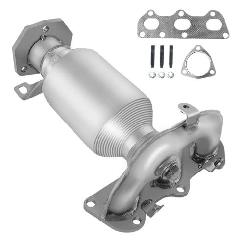 FortunaFlow Catalytic Converter Compatible with VW Polo 2001-2007 1.2L(EPA Compliant+standard)