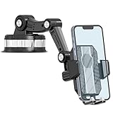 Phone Mount for Car, 180℉ High Temp Resistance Suction Cup Phone Holder Long Arm Universal Car...