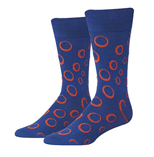 James Fiallo Mens 12-Pairs Funny Funky Crazy Novelty Colorful Patterned Dress Socks For Men M179-12 #TOP6