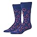 JAMES FIALLO Mens 12-Pairs Funny Funky Crazy Novelty Colorful Patterned Dress Socks For Men M179-12