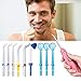 Lot de 9 buses de jet classiques pour Waterpiks - Embouts de nettoyage de rechange pour buse d'eau dentaire - Accessoires professionnels pour Irrigateur buccal familial