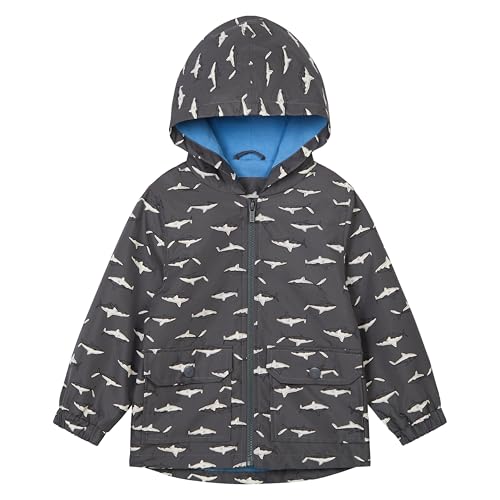Image of Carter's Toddler & Little Girls' Midweight Fleece Lined Hooded Raincoat Rain Jacket