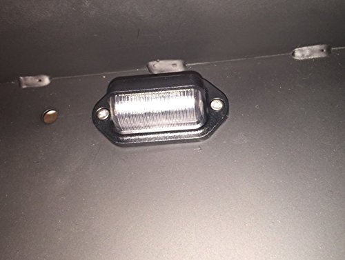 Prewired Rear License Plate Bracket Frame Light, Pj, No Drill Install, Fits Humvee M998 #TOP4