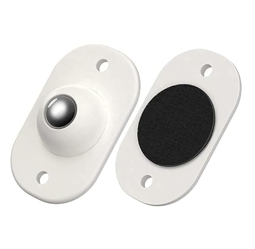 4Pcs 360º Rotating Wheels Furniture Castors Wheels, Plastic ...