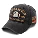 250 Anniversary USA Hat – Adjustable United States 250 Year American Anniversary Hat for Women & Men,1776-2026 Embroidery Patriotic Baseball Cap Black