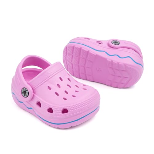Image of Casazoe Toddler Garden Clogs Boys Girls Slip On Shoes Summer Outdoor Slides Sandals Baby Beach Pool Shoes