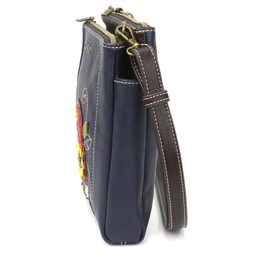 Image of CHALA Merry Messenger RFID Protected Women Faux Leather Shoulder Purse with Adjustable Crossbody Strap | RFID Protected