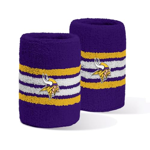 Image of For Bare Feet NFL Officially Licensed Team Logo Headband & Wristband Combo Pack Team Color OSFM