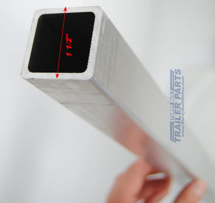 Sturdy Built Boat Trailer Square I Beam Aluminum Guide On Pole Kit