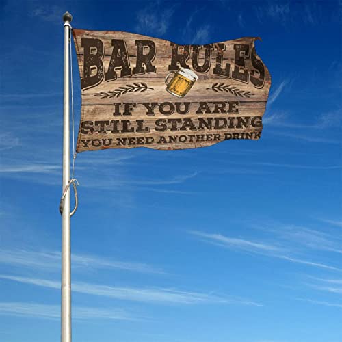 Drapeau avec règles de bar Abipuir pour maman 152x244 cm - 4