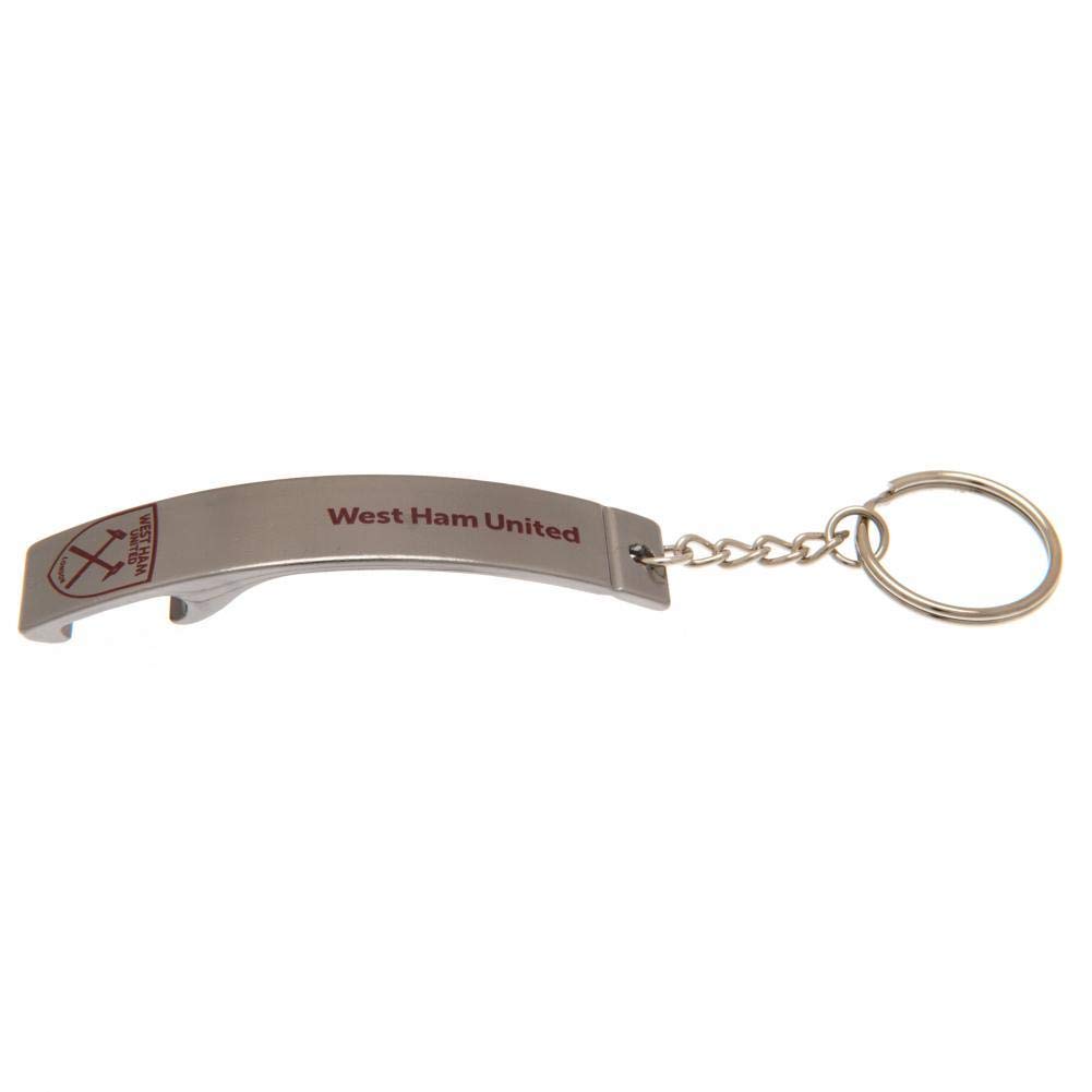 West Ham United F.C.FC Bottle Opener Keyring (One Size) (Silver)