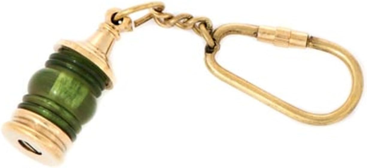 Solid Brass Lamp latent Design Keychain Beautiful lamp design Keychain