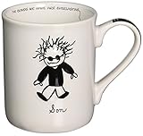 Enesco Children of the Inner Light Son Stoneware Gift Mug, 16 oz.