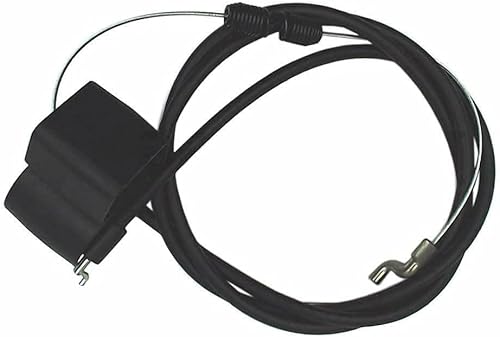 HASMX 753-06831 Cable de acelerador para cortacésped MTD, Troy Bilt, Craftsman, Bolens, Remington, Yardman, Yard Machine, Blanco, Huskee, LawnChief,