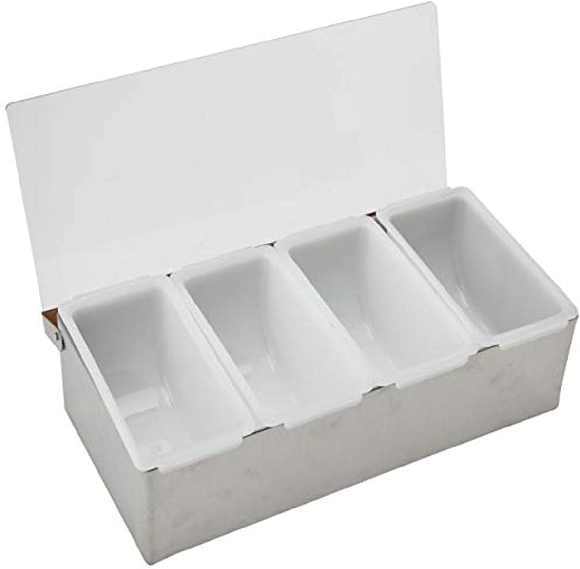 Utopia Bar Accessories, F91102-000000-B01001, Condiment Holder - 4 Inserts 11.75" (30cm) (Box of 1)