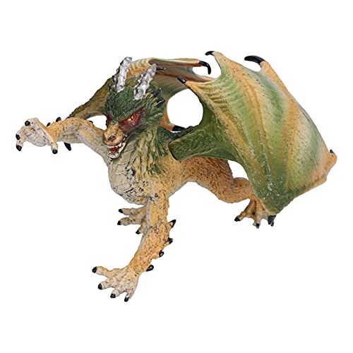 Figurine de dragon volant en plastique modèle réaliste décoration maison enfants