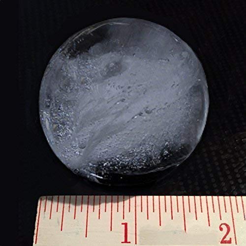 Chillz Ice Ball Maker Molds For Whiskey (4 X 1.78" Black 2Pk) #TOP6