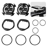 Amazon RJLLKD Quarter-Turn Bike Mount for Garmin Edge GPS, Abs Bike Computer Mount Out Front Bracket Compatible with Garmin Edge 200/500/510/520/800/810/1000, Igpsport, Durable Handlebar & Stem Bracket #ad