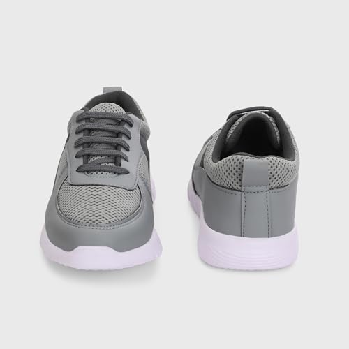 Image of Centrino Lightweight Sneakers for Men | Shoes for Man Stylish | Casual Breathable Lace-Up Canvas Walking Shoes | Cushioned Insole for All-Day Comfort | Anti-Skid Sole | Comfortable Mens Shoes Daily (6822)