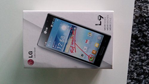 LG P760 Optimus L9 Smartphone Dual Core 1 GHz 5 MP 1 GB RAM Android 4.0 Nero EU