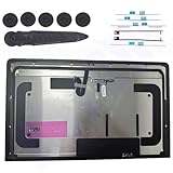 AOYOUI LCD Screen Display Assembly with Glass Replacement for iMac 21.5' A1418 4K Retina LCD Late 2015 Year EMC 2833 LM215UH1(SD)(A1)(661-02990) with Adhesive