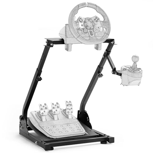 Marada g920�X�^���h - �����̒��߉\ - �܂肽���݊ȒP - �J�[�{���X�`�[�� - Logitech G25�AG27�AG29�X�e�A�����O�z�C�[���A�u���b�N�B