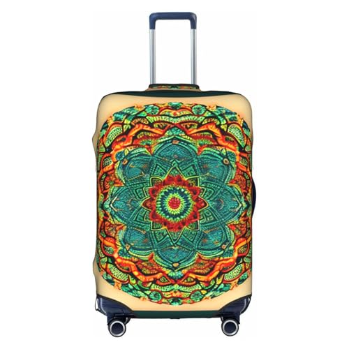 Housse de protection pour bagage mandala pour sublimer vos voyages avec la taille S
