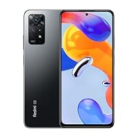 Xiaomi Redmi Note 11 Pro 5G Smartphone 6,67" FHD+ AMOLED DotDisplay, 120Hz FHD+ AMOLED DotDisplay, 67W Turboladung 8G+128GB Graphitgrau [Globale Version]