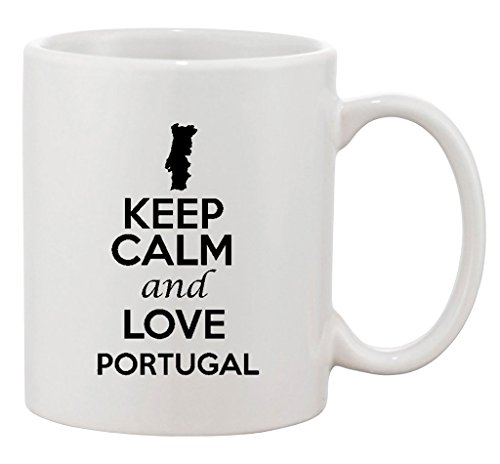 Keep Calm Love Portugal Lisbon Ceramic Mug