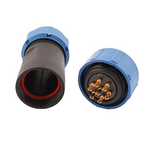 Conector de aviación Aexit SP2110/S 7 polos 500V miniatura 1
