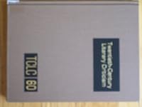 Twentieth-Century Literary Criticism: Excerpts from Criticism of the Works of Novelists, Poets, Playwrights, Short Story Writers, & Other Creative Writers Who Died Between 1900 & 1999: 60 0810393050 Book Cover