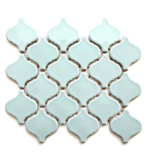 Arabesque porcelain mosaic gloss image