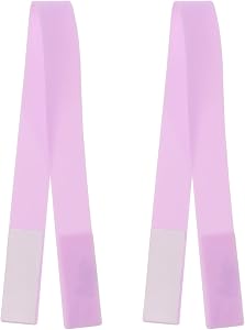 MECCANIXITY Phone Grip Strap Portable Wrist Strap Silicone Elastic Cord for Phone Case Purple 2Pcs